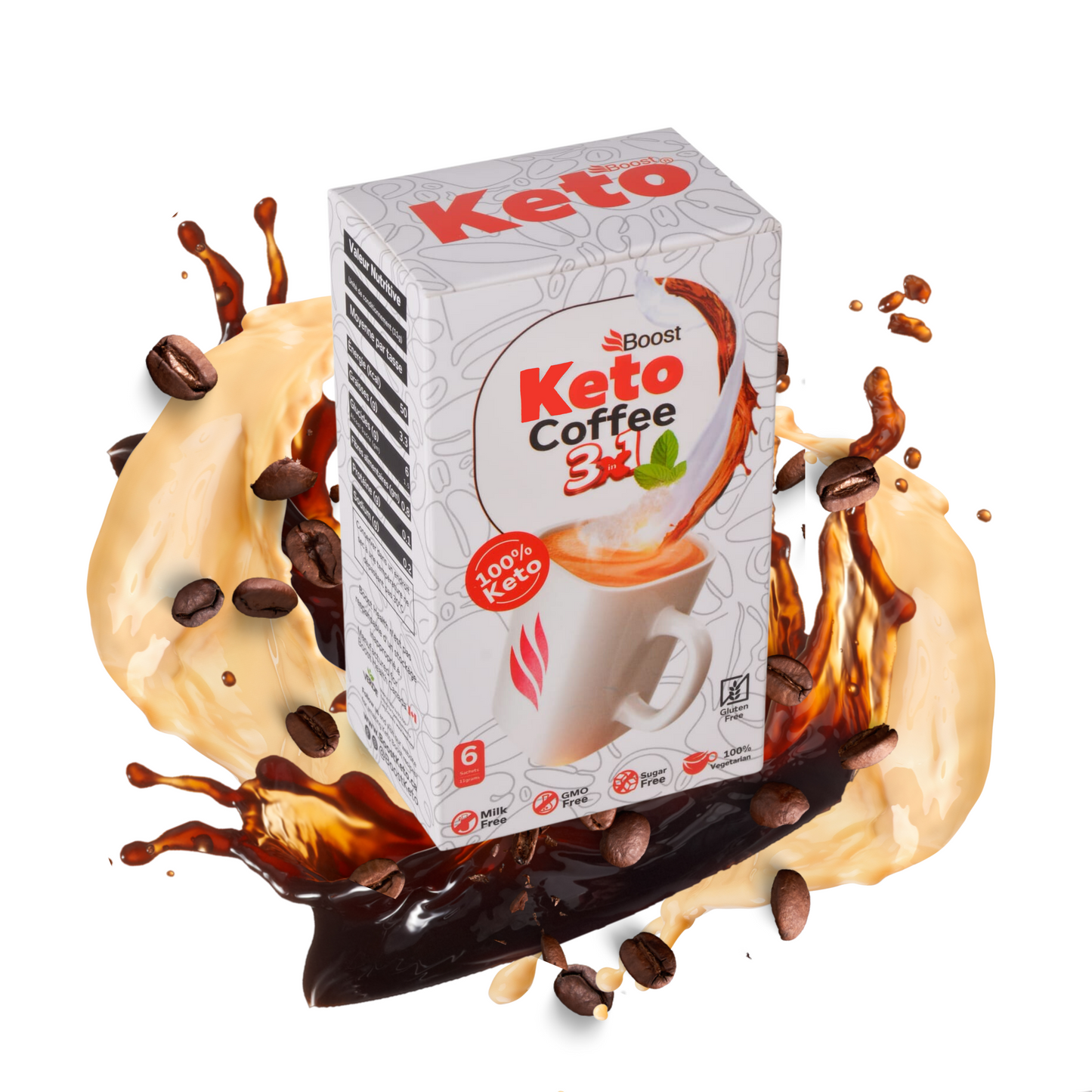 Boost keto 3 in 1 Coffee Mix