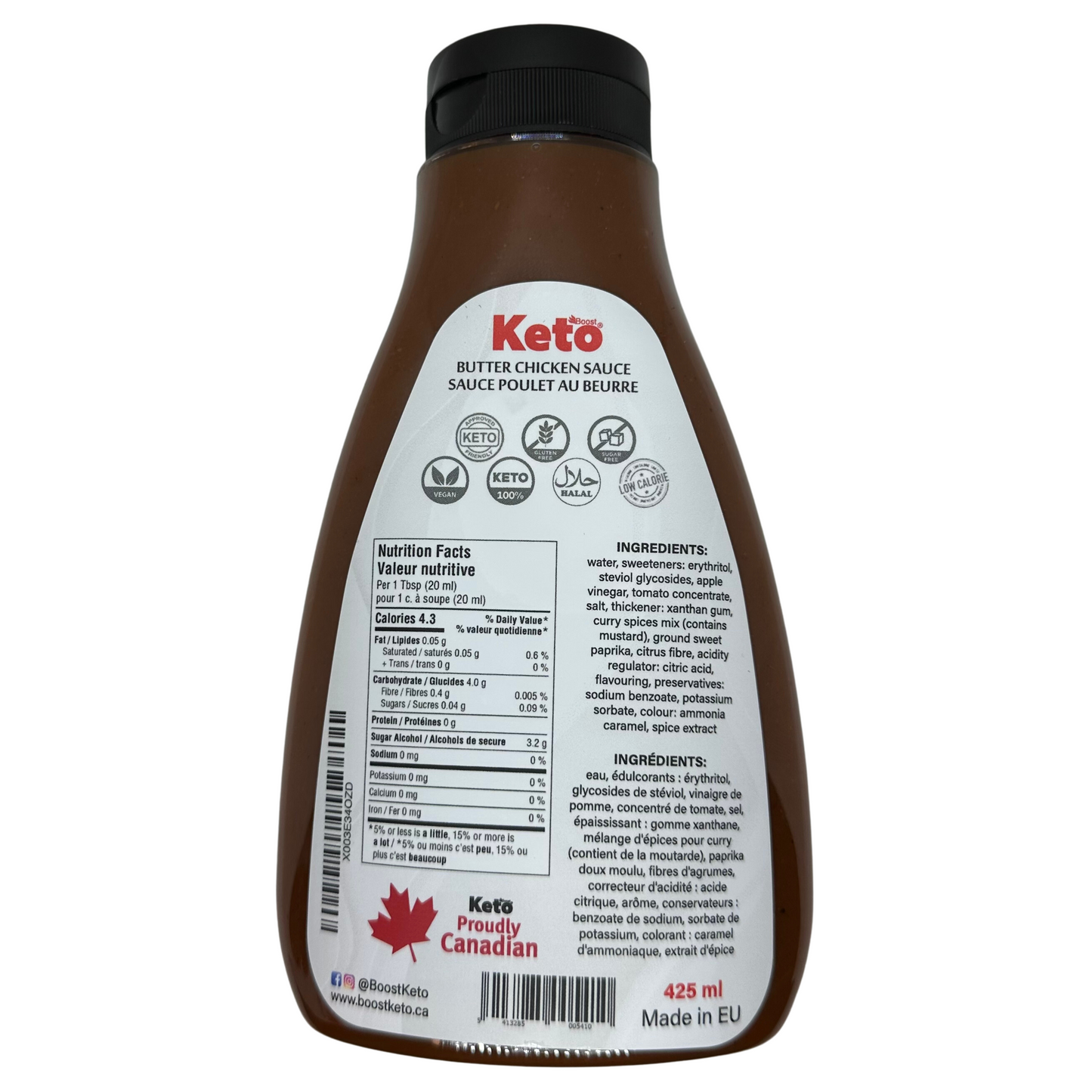 Boost Keto Butter Chicken Sauce