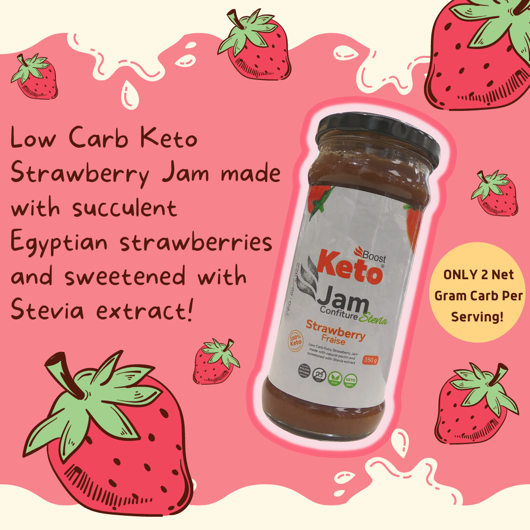 Boost Keto Strawberry Jam