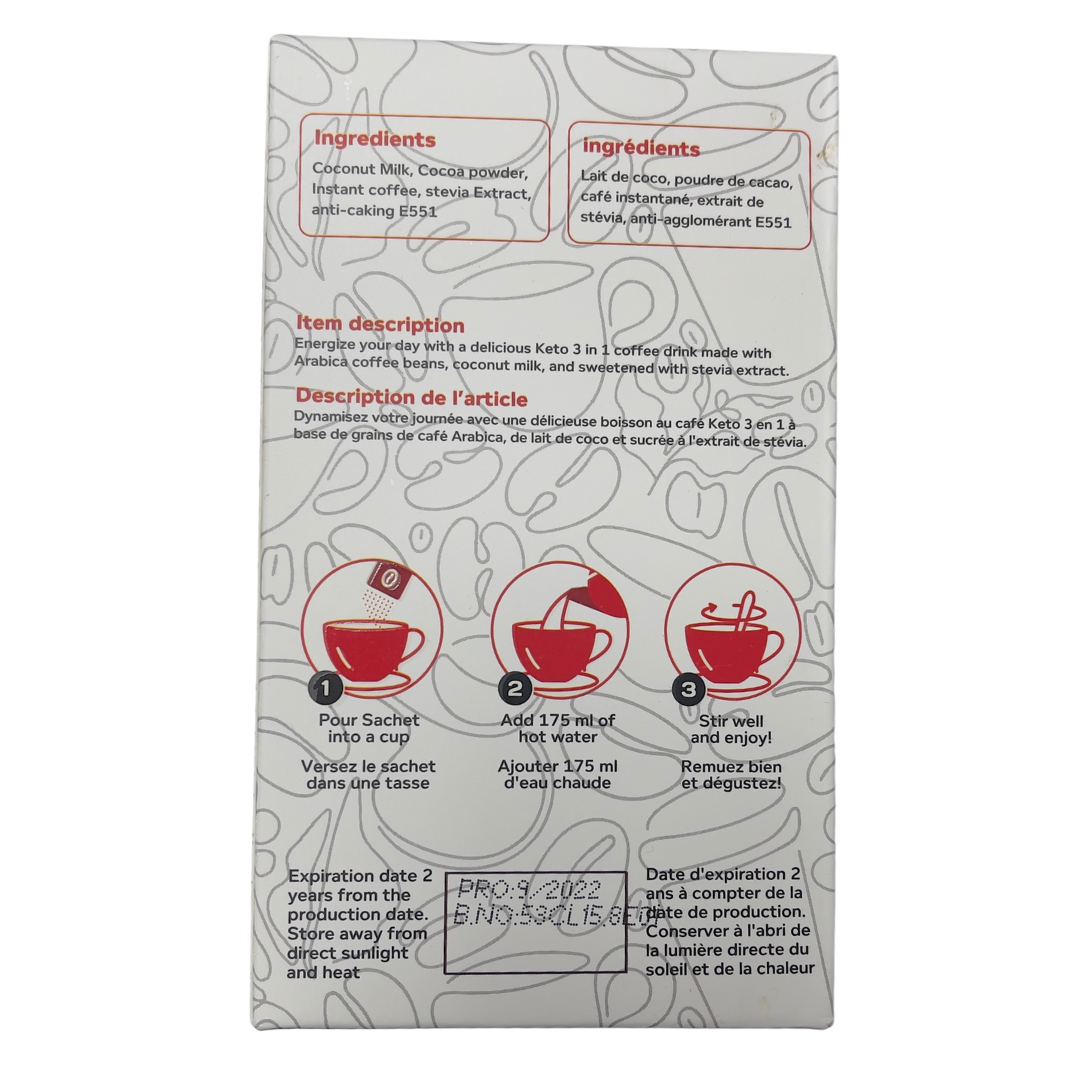Boost keto 3 in 1 Coffee Mix