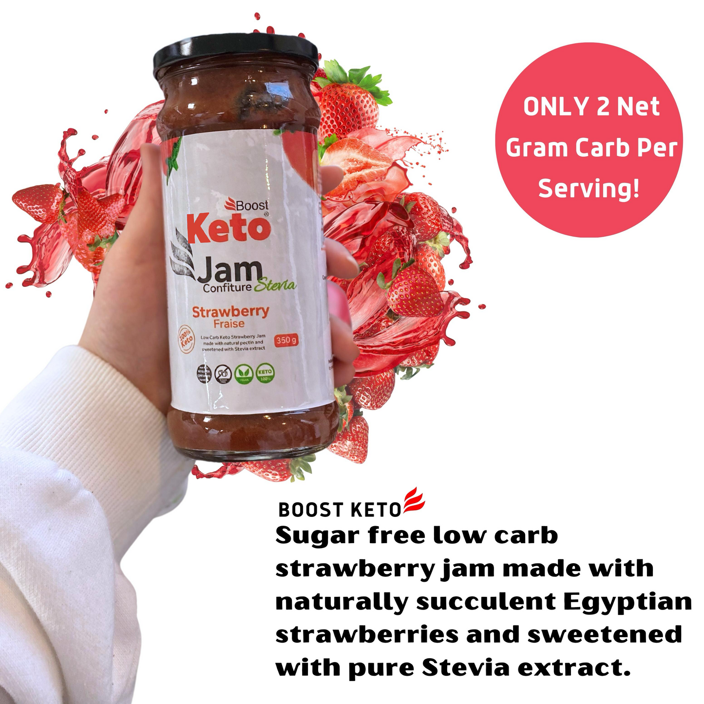 Boost Keto Strawberry Jam