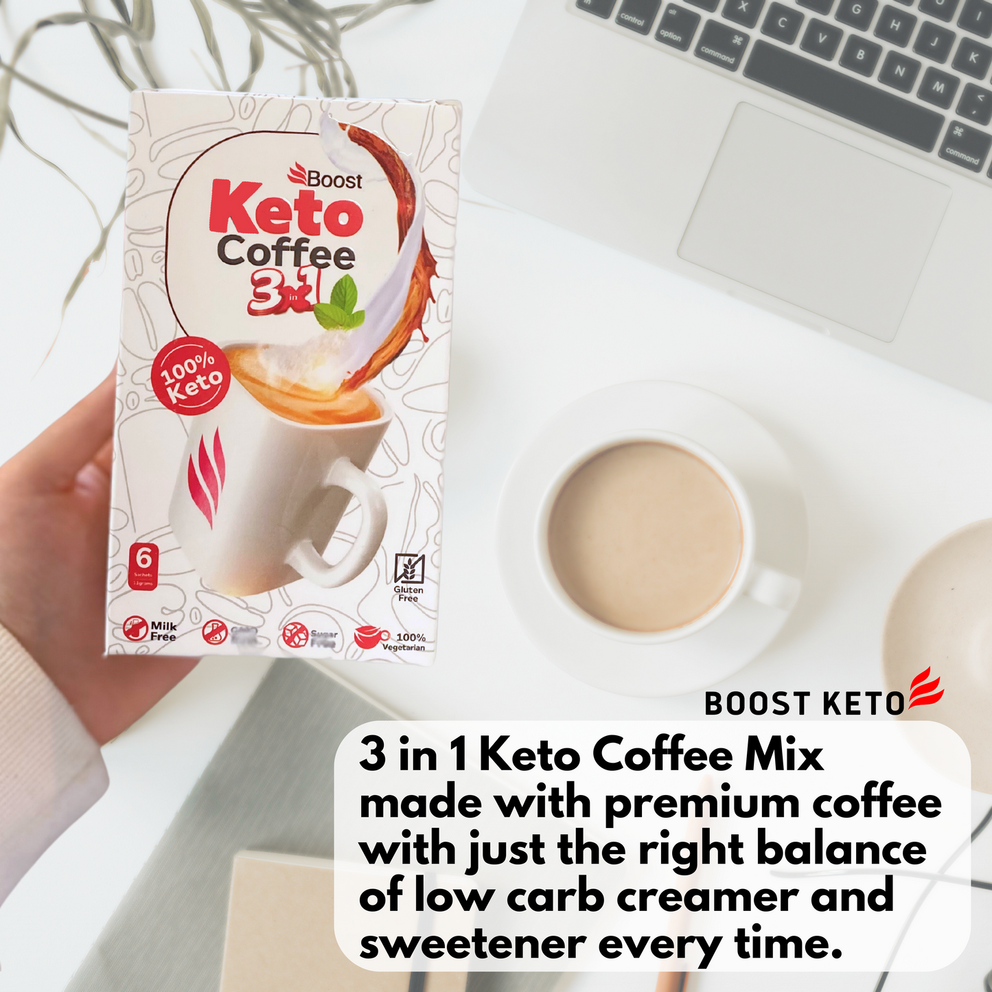 Boost keto 3 in 1 Coffee Mix