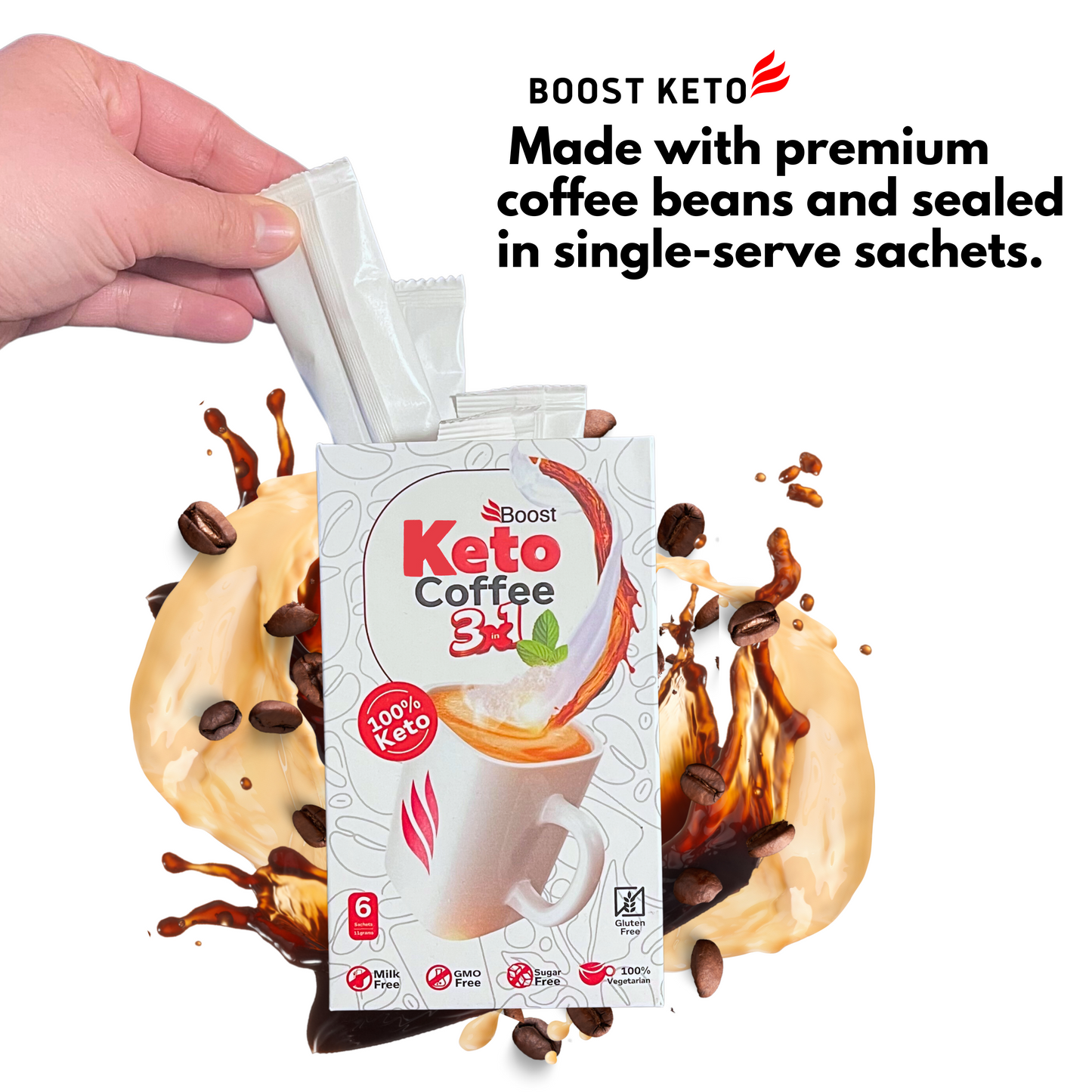 Boost keto 3 in 1 Coffee Mix