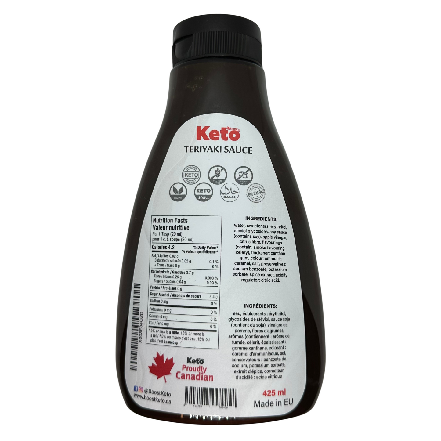 Keto Boost Teriyaki Sauce