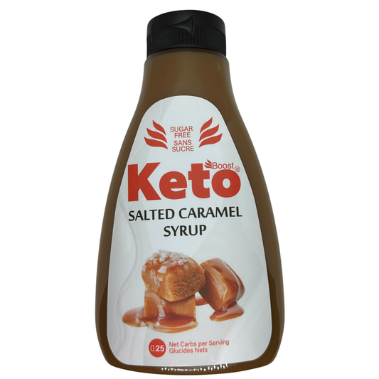 Boost Keto Salted Caramel Syrup