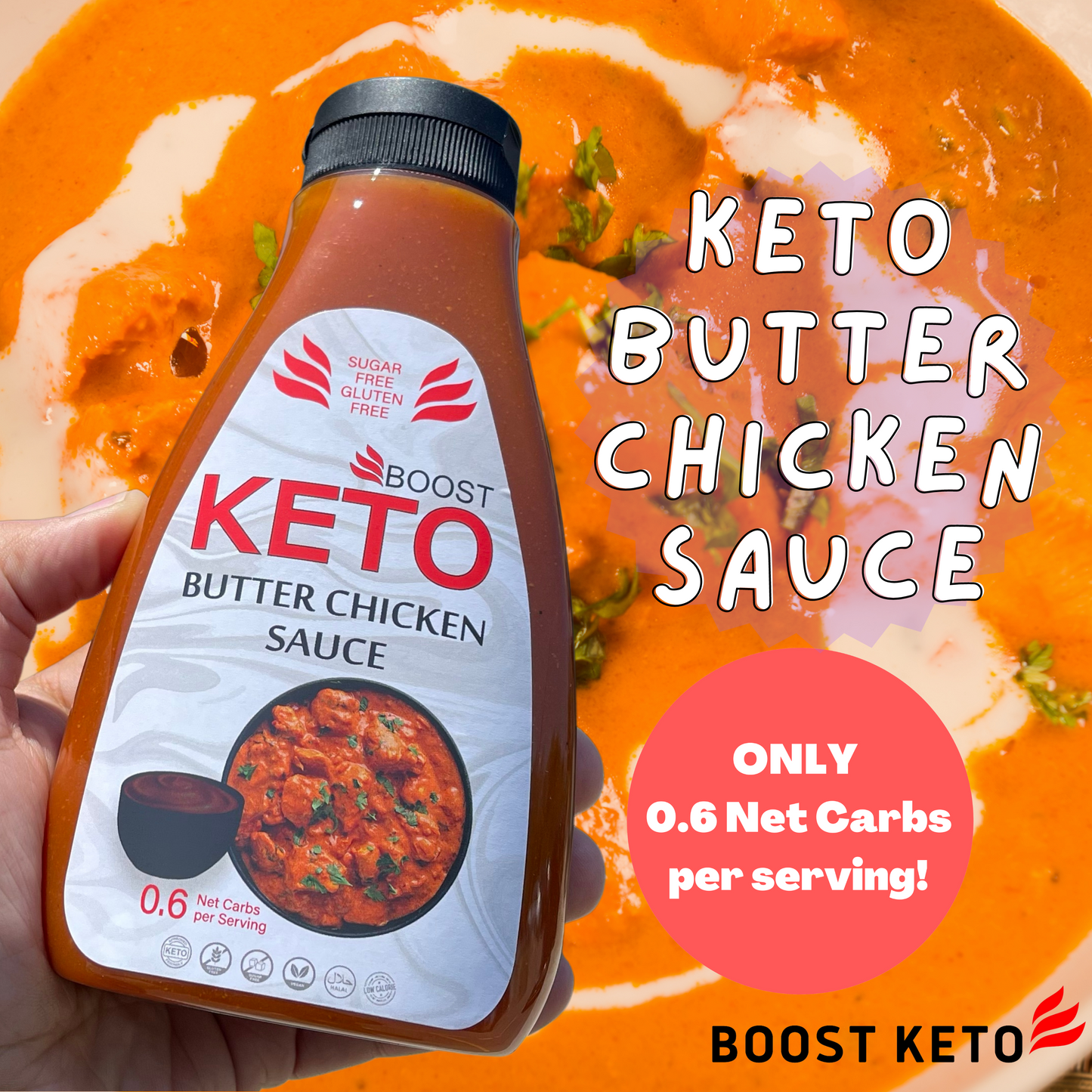 Boost Keto Butter Chicken Sauce