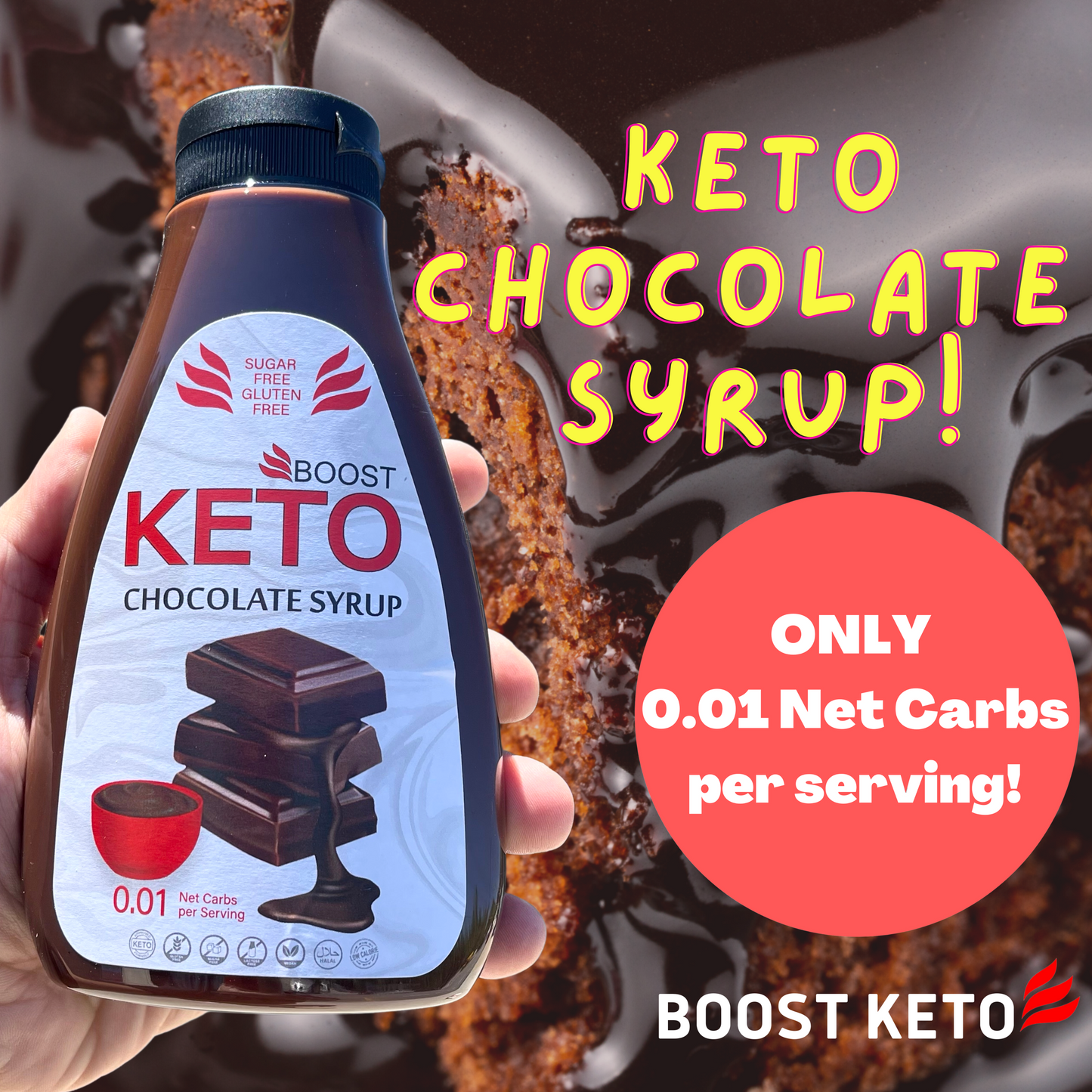 Boost Keto Chocolate Syrup